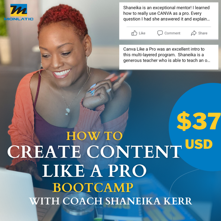 HOW TO CREATE CONTENT LIKE A PRO BOOTCAMP