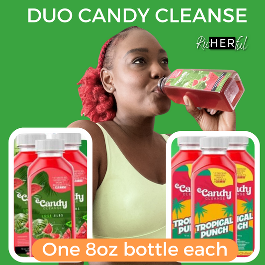 TRY OUR Duo Candy Cleanse (free shipping)