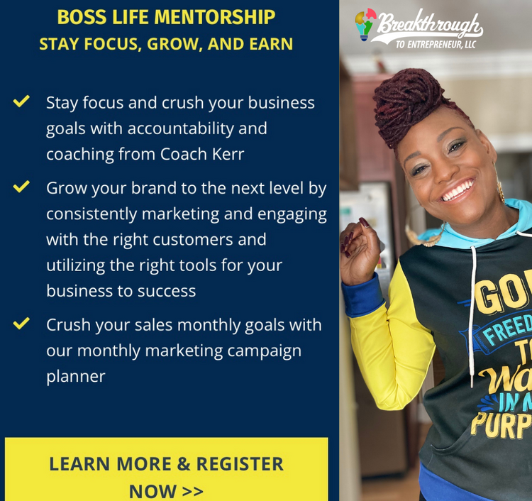 Boss Life Mentorship Program For Boutique Bosses